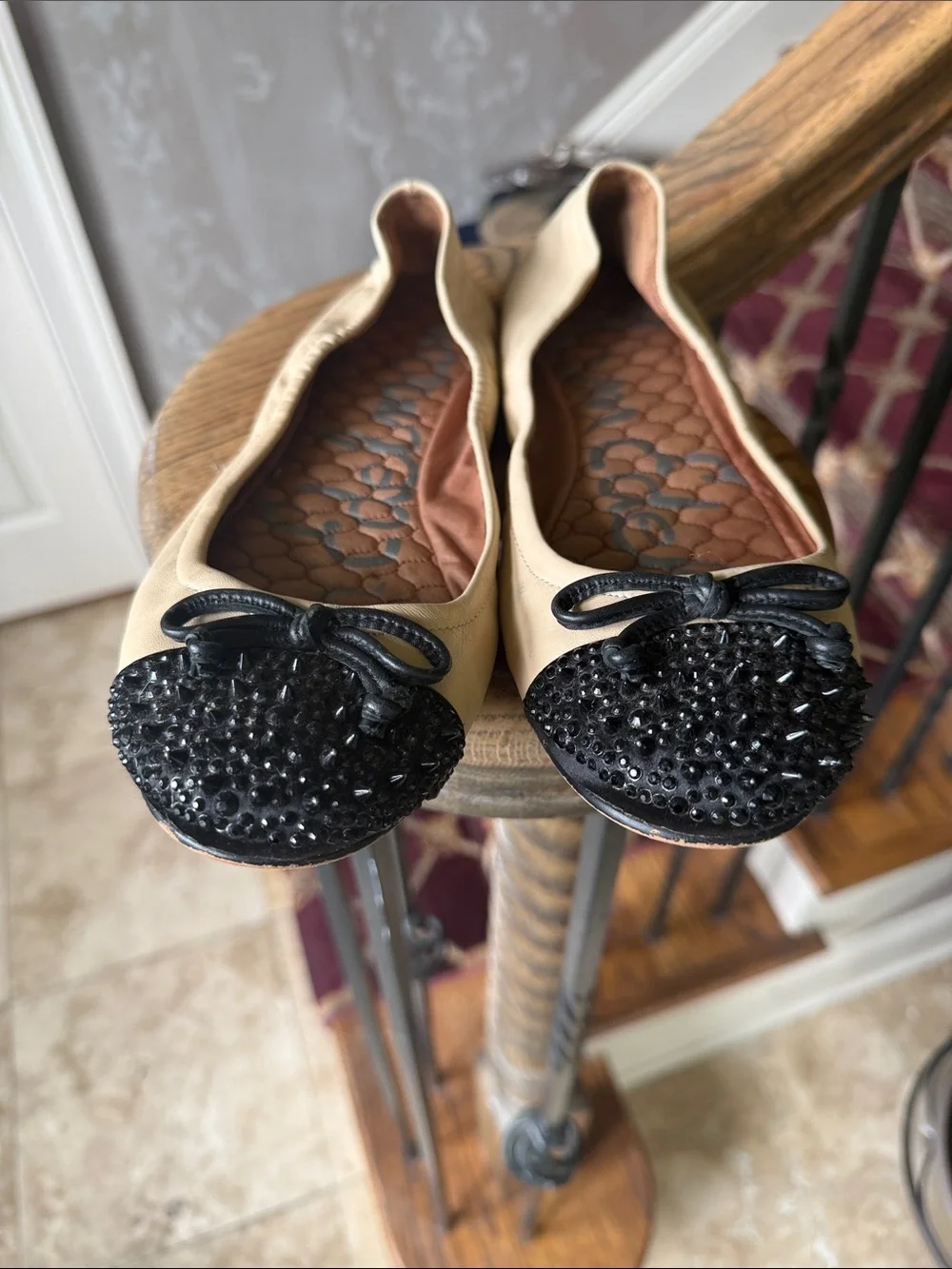 SAM EDELMAN women’s size 8 1/2 BEATRIX ballet flat good condition